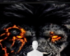 Fire Lion background