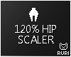 ▶ 120% Hip Scaler