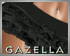 G* Ruffle Skirt BLACK