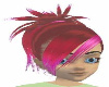 pink n red ponytail
