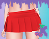 🍒 Noa Red Skirt