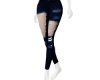 (7K)DrkBlue Ripped Jeans