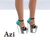 Twisted Platform Teal