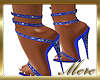 Morticia Blue Shoes