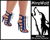 MW- Denim Blue Heels