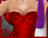 jessica sexy red dress