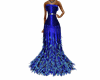 Royal Feathered Gown