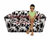 Cow Print Couch