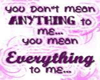 You Dont Mean Anything