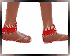 Di* Red Sandals