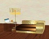 Golden laptop sofa 1