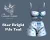 Star Bright PJs Teal