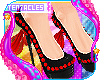 ~! Spiked Heels | Red