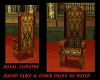 MEDIEVAL TAPESTRY CHAIR