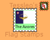 Azores flag stmp