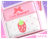 ♡ strawberry bag