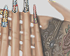 nails + tattoo