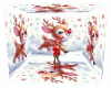 Cute Rudolph Animated Bg