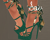 Green Irish Heels