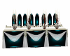 WEDDING PARTY TABLE TEAL