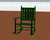 Green Rocking chair