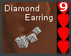 J9~Diamond Earrings