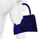 B CROC BAG BLU SNK