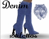 WS ~ Denim Stilettos