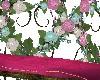 elven floral bench