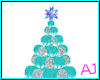 (AJ) Blue Christmas Tree