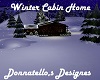 winter cabin home