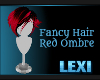 Fancy Hair Red Ombre