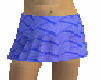 light blue mini skirt
