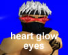 heart glow eyes