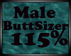 Male butt resizer 115%