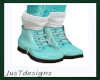 JT Boots in Teal F