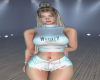 A~ Country Shorts White