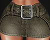 $ denim mini belt khaki