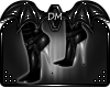 [DM] PVC Chained Boots