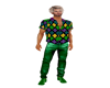 S4E Metallic Green Pants