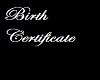 Birth Certificate 2