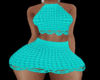 Knitted Full Teal Rll