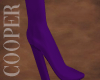 !A long purple boots