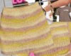 Yellow Knit Skirt