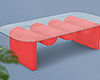 金 Wave Table Red