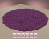 Z Purple Fuzzy Rug