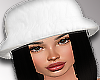Baddie Fur Hat White