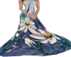 Flowers Gown Dress
