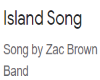 Island song  is1-is12