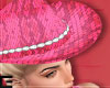 E! Hat Cowgirl  Pink